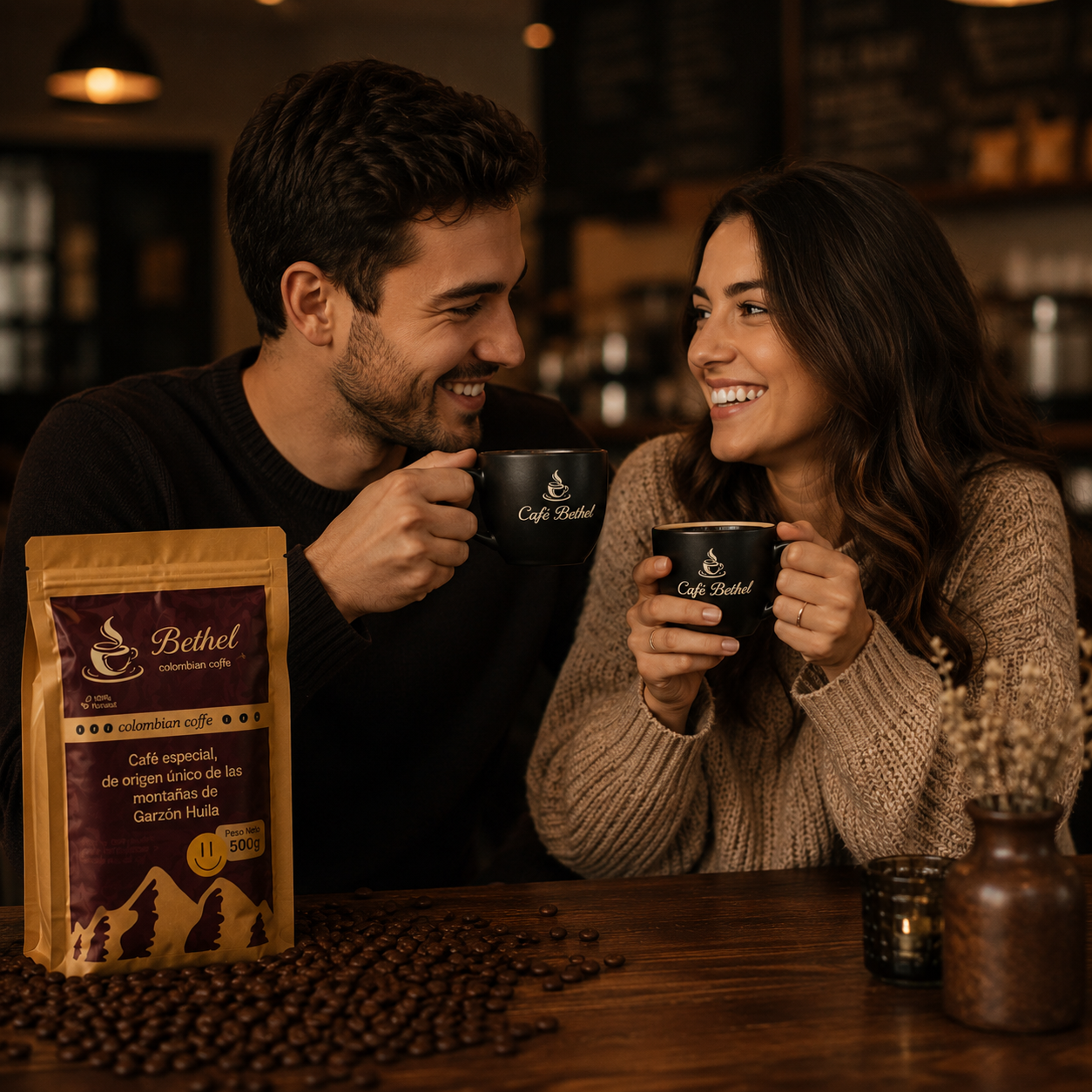 Cosecha de Café Bethel en Huila