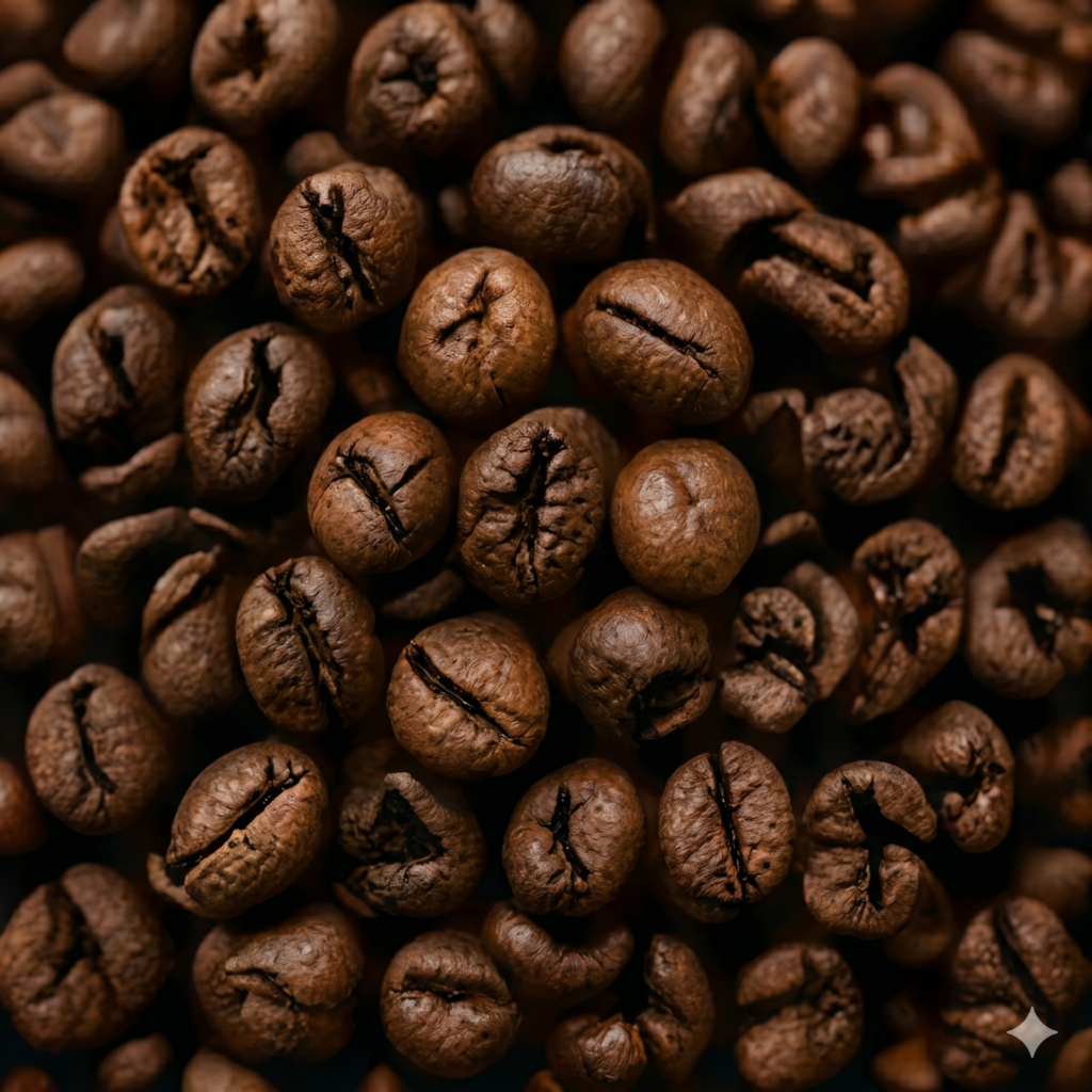 Granos de café seleccionados
